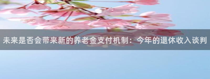 南宫NG平台最新版本下载：未来是否会带来新的养老金支付机制：今年的退休收入谈判